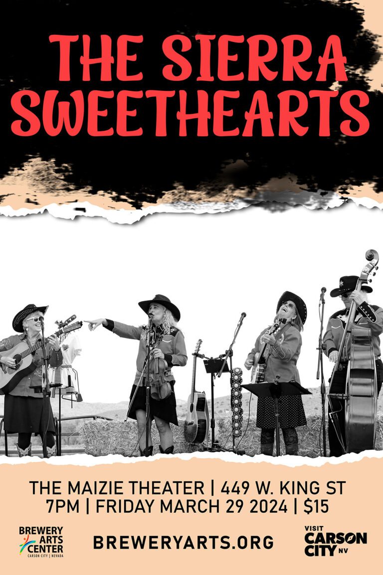 The Sierra Sweethearts Friday March 29th 2024 Brewery Arts Center